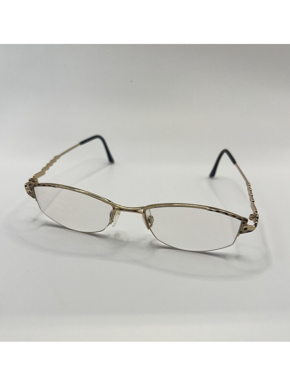 Vintage Cazal Mod 448 Col 529 Half-Rim Glasses 52-18-135